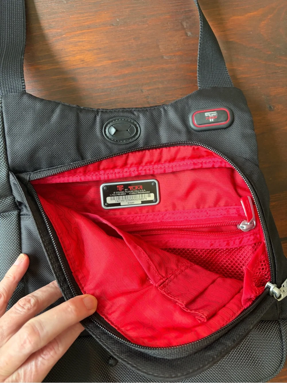 Tumi vintage tech